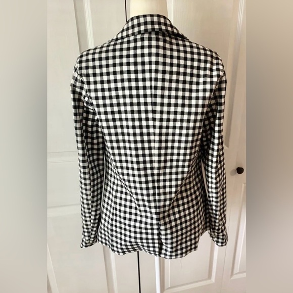 Blazer Forever 21 woman’s size xlarge black/white contemporary jacket new cond - Picture 3 of 4